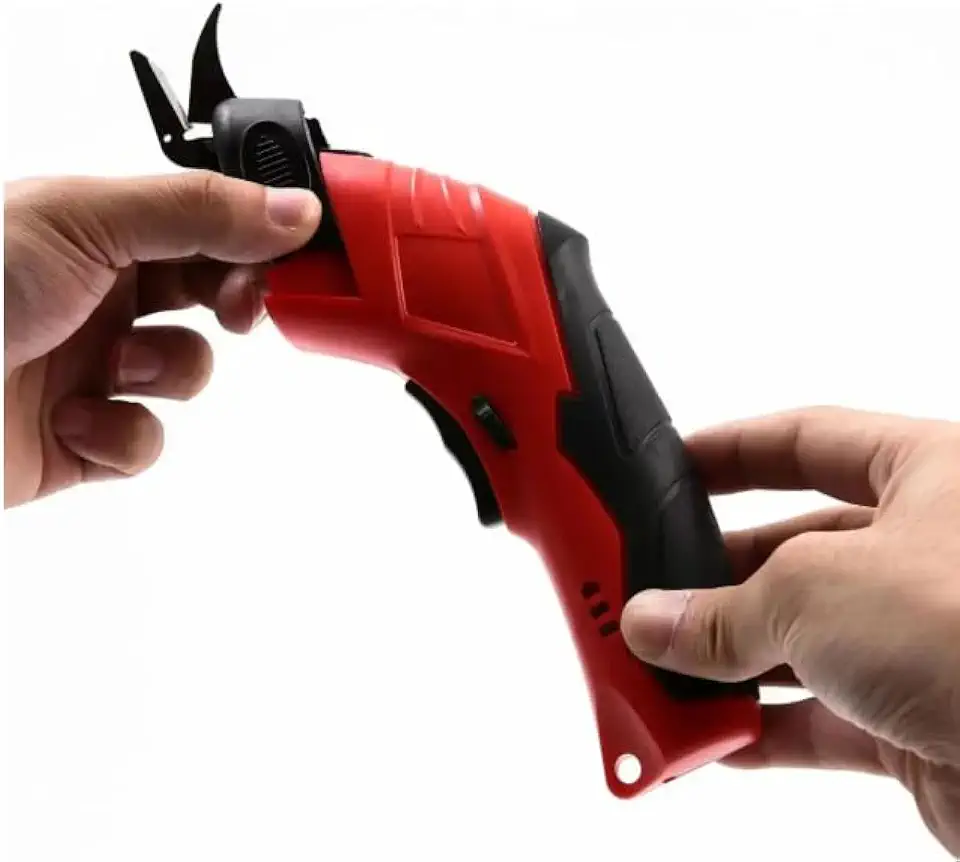 Tesoura Elétrica Recarregável USB para Corte de Tecido, Couro, Papel e Artesanato
