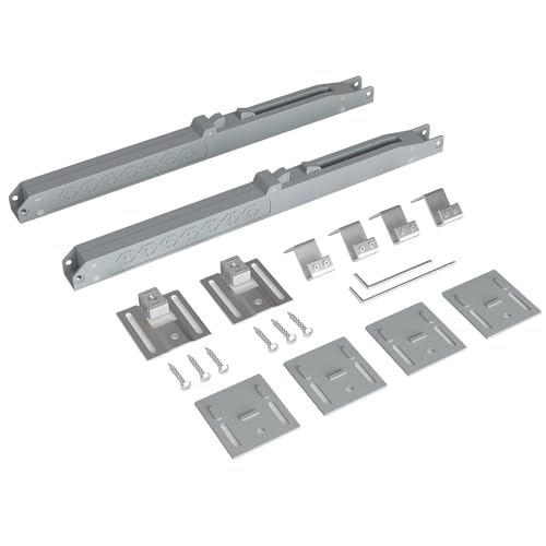 Silver Gray Soft Close Mechanism