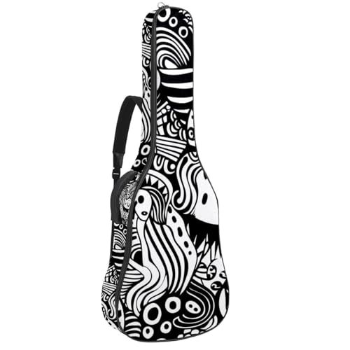 Sac de transport pour guitare acoustique élégant pour musiciens nomades