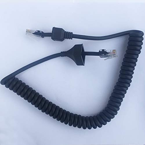 New 8PIN to 8PIN Mic Microphone Cable Cord for Kenwood Radio KMC-30 KMC-32 KMC-35 KMC-36 DTMF