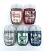Bath and Body Works Bath & Body Works Pocketbacs Assorted 5-Pack with Holiday Scents (Assorted Holiday Round), 1 Fl Oz (Pack of 5)