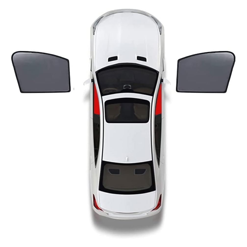 EOYLBFWH Car window shades set, for Cupra Formentor 2020- Full Covers Car Window Curtains Blinds Visor Front Rear Privacy Curtains,2pcs-front-doors-normal