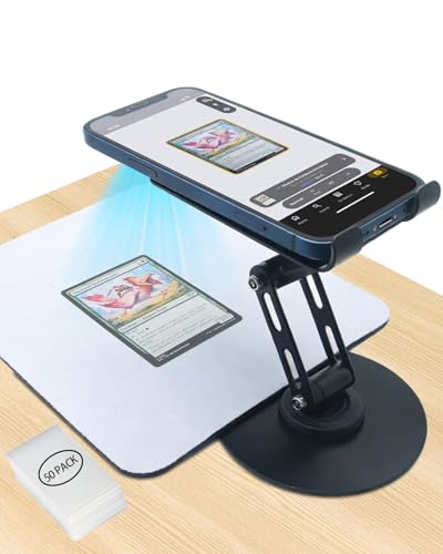 VKDDM Foldable MTG Trading Card Scanner Stand - Sports Card