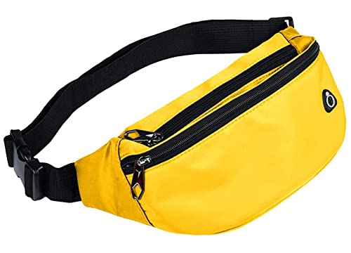 Image of Fanny Packs for Men and Women, Water-Repellent Sports Waist Pack Bag for Travel Hiking Running Hands-free