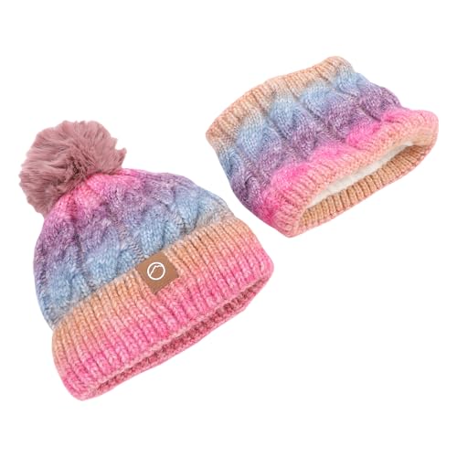 Conjunto de gorro y bufanda con calefacción USB AMONIDA unisex 2