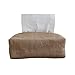 DanLink Distributeur de mouchoirs en Papier Boîte de Rangement pour mouchoirs en Lin et Coton 20x10x8cm Accessoires pour Porte-Distributeur de Papier pour Salon, Chambre à Coucher Jute Pur