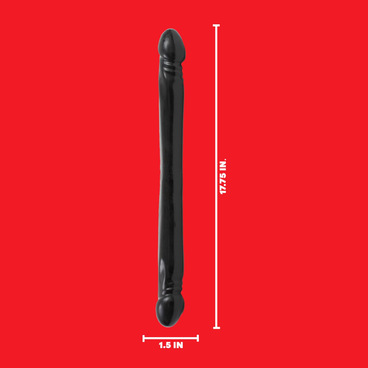 doc johnson doppeldildo Amazon.com: Doc Johnson Black Double Header Dildo, 18 Inches : Health &  Household