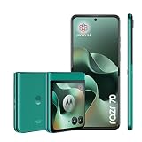 Motorola razr 70 (Flip-Phone, 6,90"/3,63"-FHD+, 50-MP-Kamera, 8/256 GB, 4800 mAh, Android 16) Pantone Sporting Green