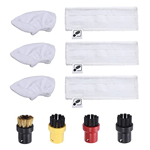 GANMEI Gamuza para escoba de vapor para Easyfix SC2 SC3 SC4 SC5 limpiador de vapor de microfibra para ropa cepillos de cobre