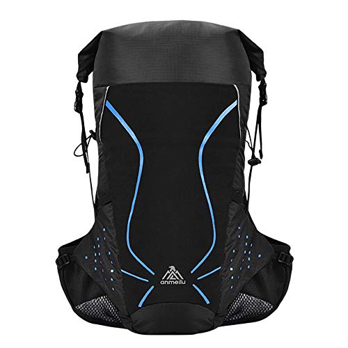 Mochila de hidratación bolsas multifuncionales para ciclismo de senderismo con capacidad 18L (Azul)