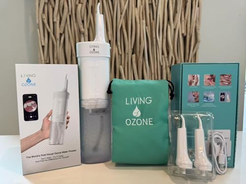 Living Ozone Water Flosser with Disinfecting Technology