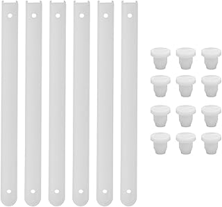 VILLFUL Drawer Replacement Parts 3 Sets Plastic Drawer Slides Drawer Replacement Parts Drawer Rails Drawer Track Rails Mount Drawer Slide