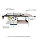 Baileigh 12-Inch Table Saw, 52-Inch Rip, 5 HP, 220V 1Ph (Model TS-1248P-52)
