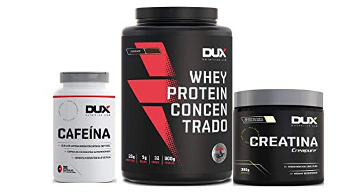 Whey Proteim Conc.Coco + Creatina + Cafeina Dux nutrition