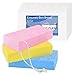 3 pcs Exfoliating Bath Sponge, Asian Bath Sponge for Shower, Korean Moisturizer and Exfoliator Body Sponge, Japanese Spa Cellulite Massager Dead Skin Sponge Remover for Body
