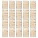 Abaodam 20pcs Taekwondo Plank Taekwondo Punching Board Karate Breaking Boards Wooden Breaking Boards Kids Exercising Board Taekwondo Breakable Planks Gift Khaki Child