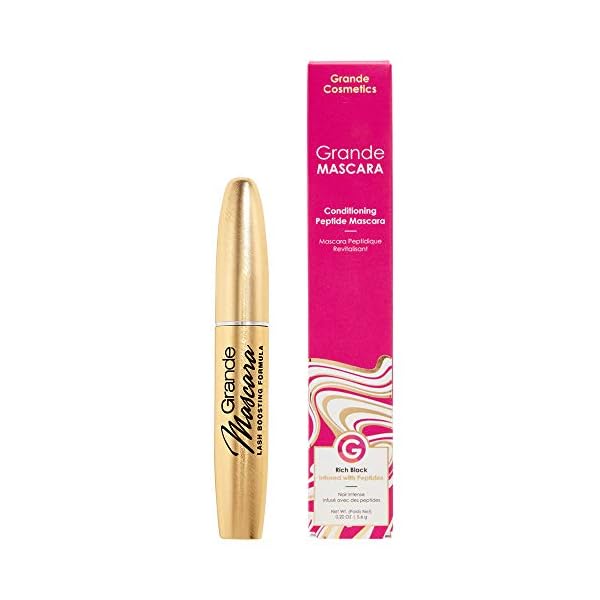 Grande Cosmetics GrandeMASCARA Conditioning, Black, 0.20 Ounce (Pack of 1)