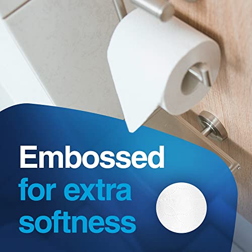 Tork Bath Tissue Roll Premium 2-ply, 400 Sheets/roll, 12 Rolls/Poly Pack - image 4