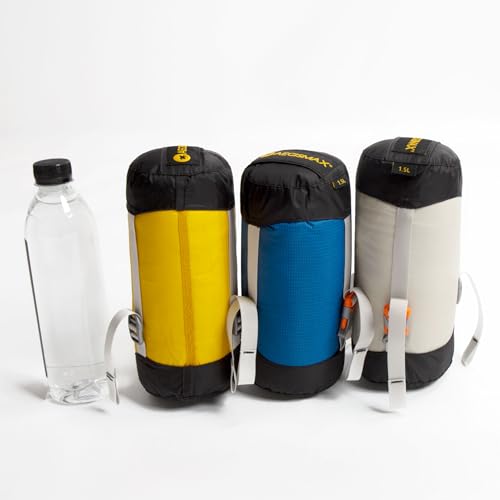 AEGISMAX New 1.5L-45L Ultralight Compression Sack for Sleeping Bag Accessories Waterproof Nylon Stuff Sack Outdoor Ultralight Storage Bag (1.5L Blue)