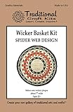 Wicker Basket Kit - Spider Web Design