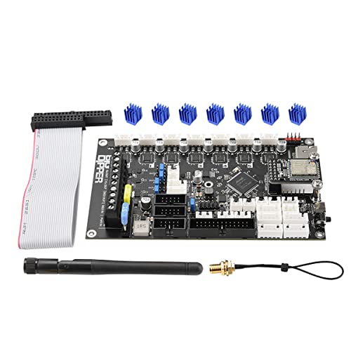 Fysetc 3D Printer Vorn 2.4 Big Dipper Motherboard New Upgrade Silent Control Board Based On Due 3 Mini 5+ Wifi With Tmc2209 Stepper Motor Drivers Onboard For Vorn V2.4 V0.1 3D Printer Cnc Machine #TOP12