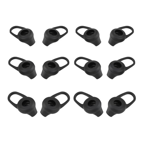 VGOL 2 Juegos de Tapones de Silicona para Auriculares Bluetooth (LMS) Negros