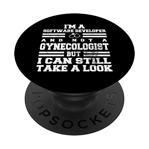 Funny Software Engineer Loves Coding - Desarrollador de software PopSockets PopGrip Intercambiable