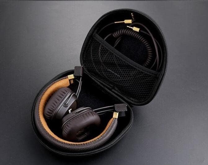 Image of VERTUS Travel Carrying Headphones Case Cover for Marshall Major IV /Major III /Major II Wireless Bluetooth On Ear Headphone (Hard|EVA|Black)