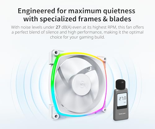 Ventilateur PWM MONTECH AX 120 mm performance silencieuse ARGB - 2