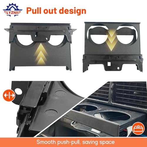 Portavasos doble deslizante para Toyota 4Runner 1989-1995 miniatura 4