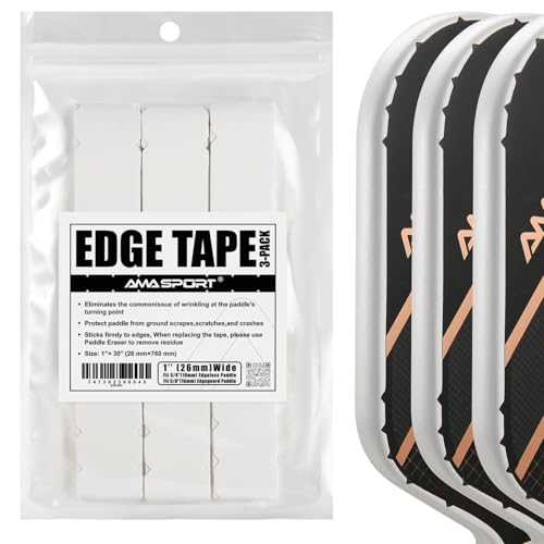 PICKLETECH Pickleball Paddle Protection Tape - Paddle Head Edge Guard