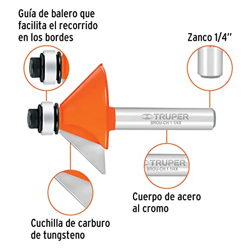 Broca para router 1/4 9 Imagen adicional