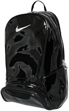 Amazon Co Jp ナイキ Nike エナメルバッグ Ba2467 0 バックパック 銀 黒 シューズ バッグ