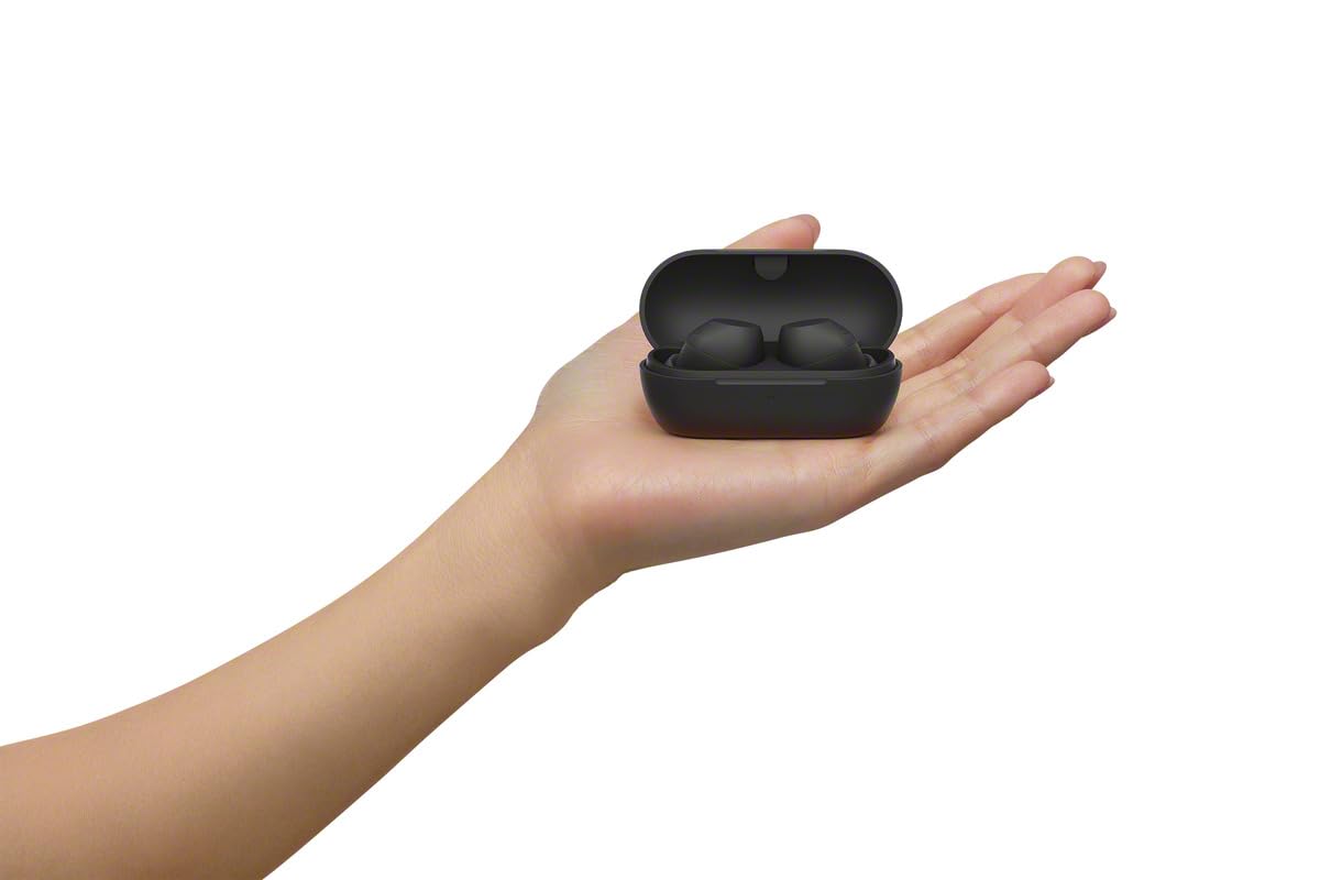 Sony WF-C710NSA - Écouteurs sans Fil à réduction de Bruit, écouteurs légers, Commandes tactiles, Connexion multipoint, IPX4, jusqu'à 40 HR de Pile, Charge Rapide, iOS et Android - Noir