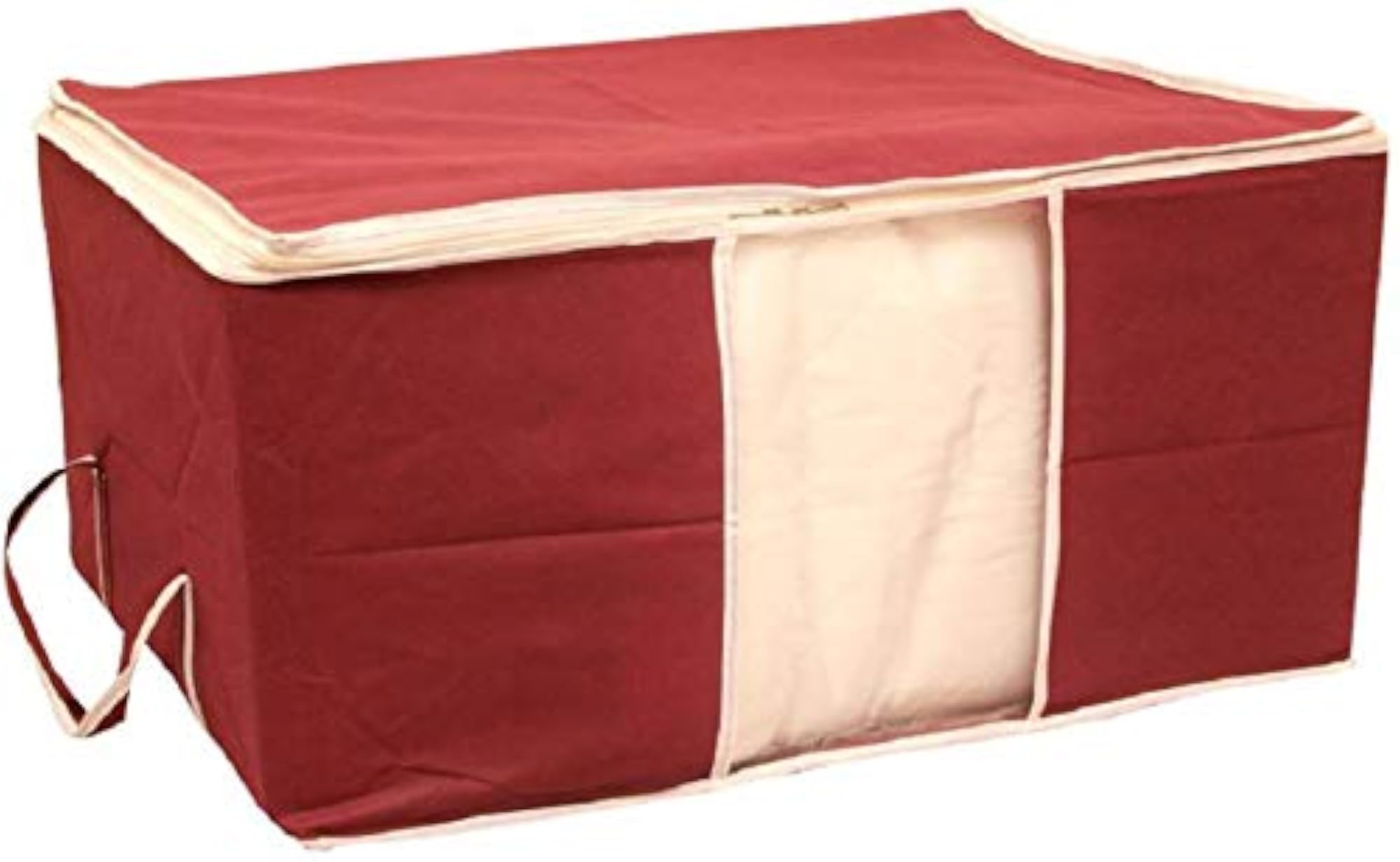 Non Woven Maroon Blanket Storage Bag, Pack of 3