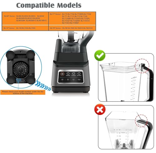 Tapa de repuesto compatible con Ninja BL660/770/740/780 miniatura 3