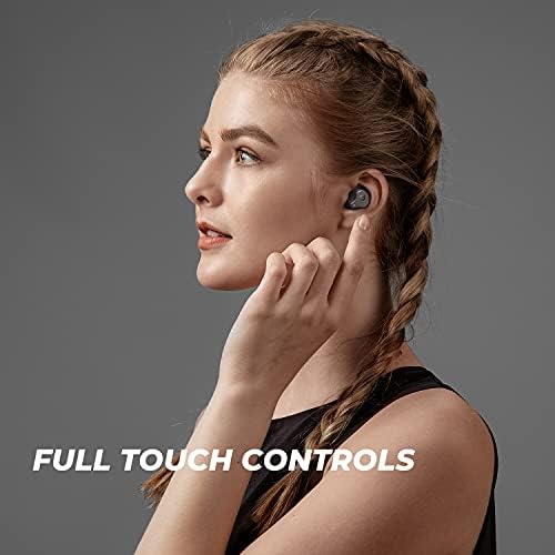 SoundPEATS H1 Wireless Earbuds Bluetooth V5.2 Headphones with Knowles Hybrid Dual Driver and Crossover QCC3040 Earbuds, TrueWireless Mirroring, aptX Adaptive, Low Latency Game Mode, 4-Mic, cVc 8.0
