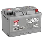 Yuasa YBX5100 12V 75Ah 680CCA Silver Sealed Maintenance Free High Performance Car Battery