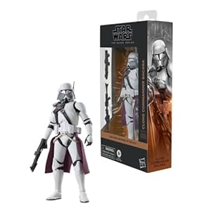STAR WARS The Black Series Clone Commander Bacara, Revenge of The Sith Premium Collectible 6 Inch Action Figure