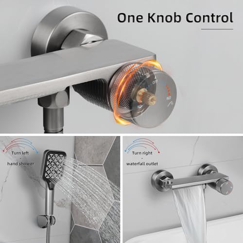 SHANFO Rubinetto Vasca da Bagno a Cascata