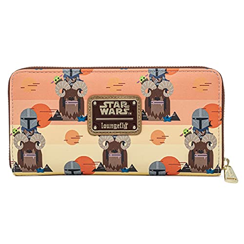 Star Wars The Mandalorian Bantha Zip Around Wallet3