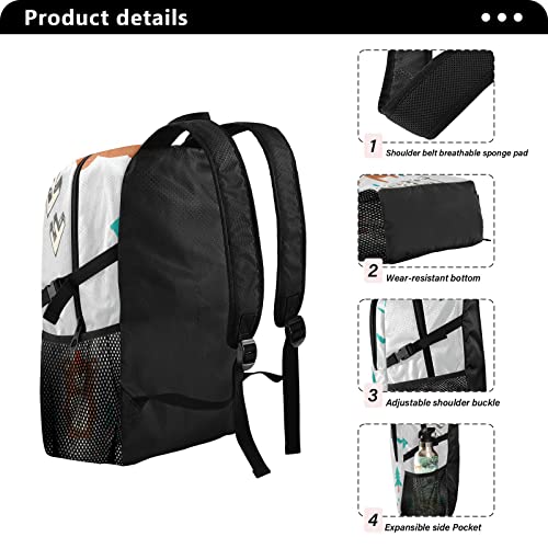 Sac à dos léger pliable Vnurnrn imperméable pour filles et garçons