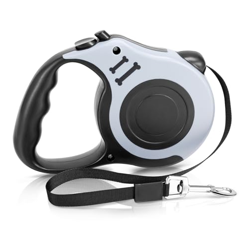 Ausziehbare Hundeleine 5m - Flexleine Für Kleine Hunde Bis 15kg