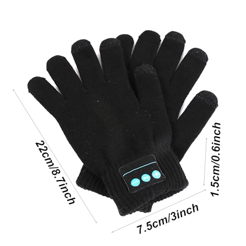 Guantes para pantalla táctil térmicos e inalámbricos de invierno para ciclismo y esquí 5