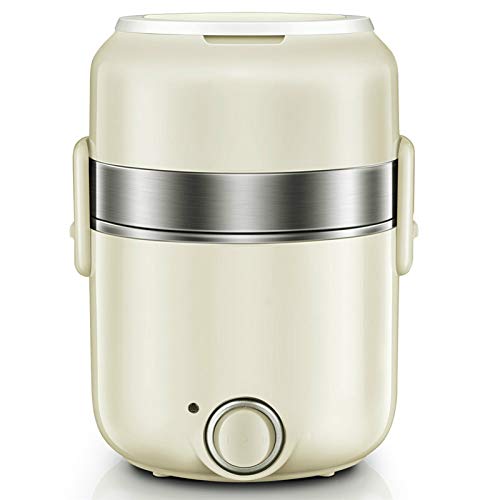 Student Schlafsaal Topf 2l Elektrische Lunchbox Kleine Reiskocher Edelstahl Innenwand Elektrische Dampfgarer Kochgeräte