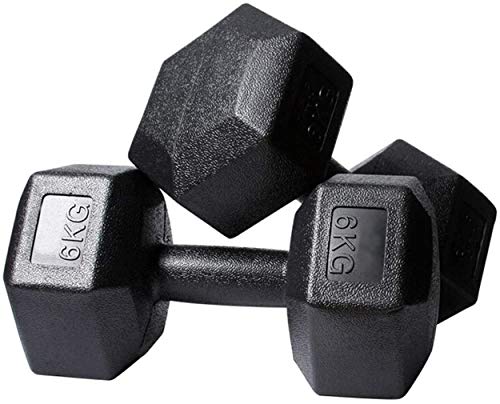 Halters Eco-vriendelijke PVC Hex Dumbbell Heren 5kg / 6kg / 7.5kg / 10kg Dumbbell Home Fitnessapparatuur Geschikt voor…