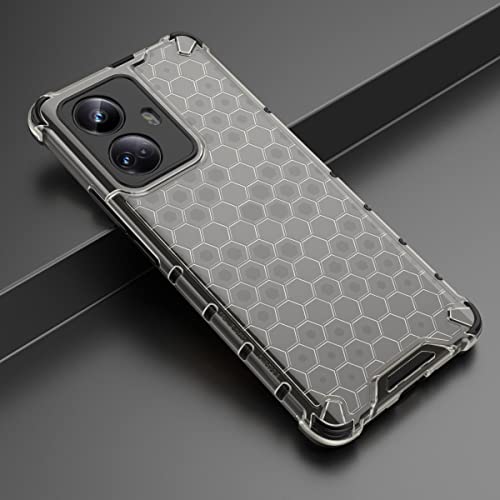 Image of Glasgow Back Case Cover Compatible with [ Realme 10 Pro+ / 10 Pro Plus 5G ] (Stylish Design) - Black