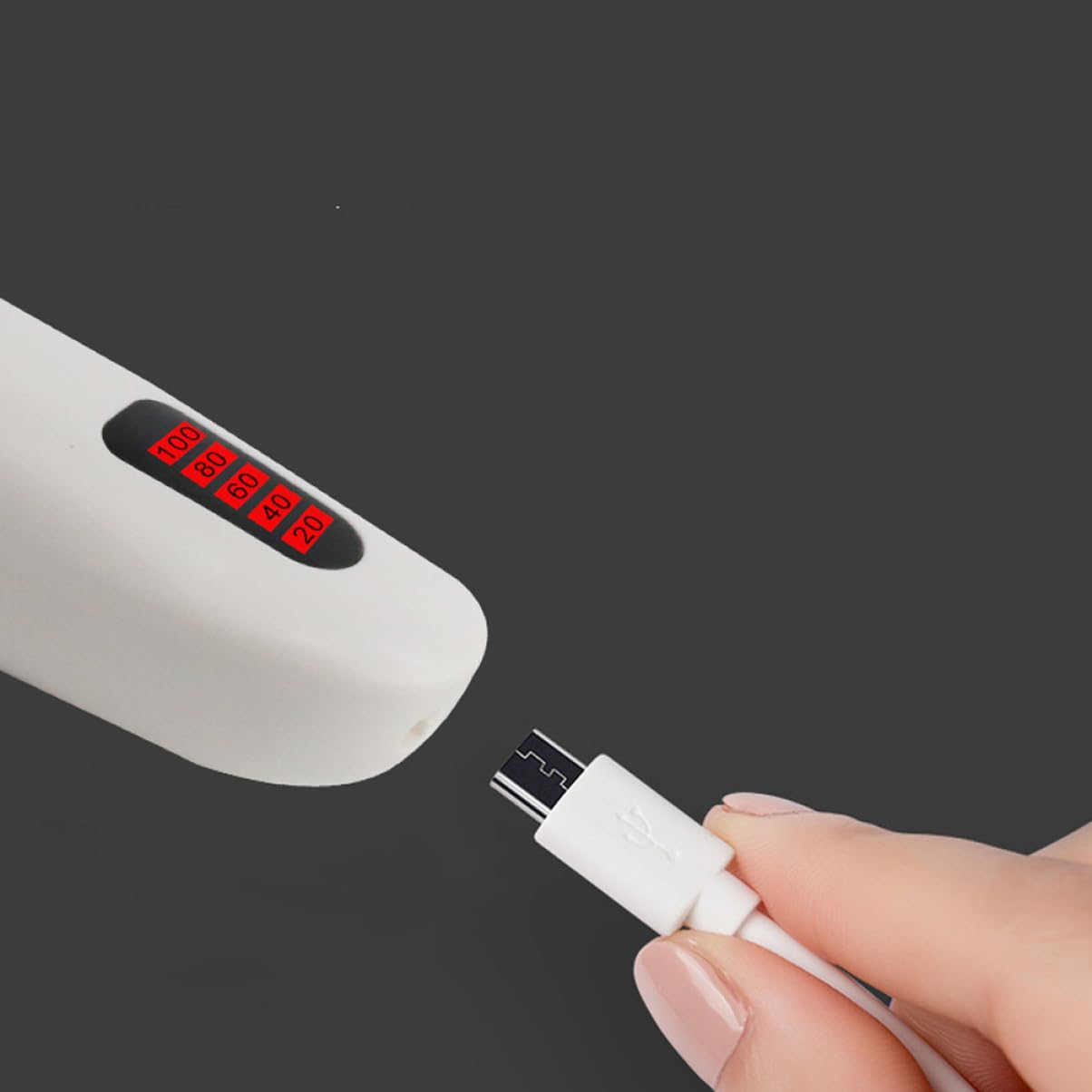 Elektrische Fußraspel Hornhautentferner für Füße mit USB Ladung