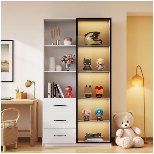 Wyibwy Moderna vitrina de exposición 80x40x160