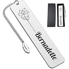 Personalized Birth Flower Bookmark